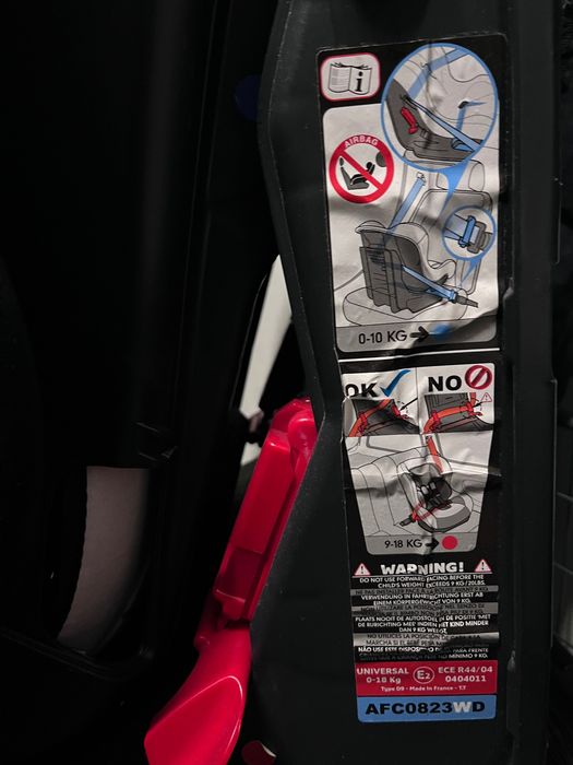 Cadeira bebé/ criança auto evolutiva