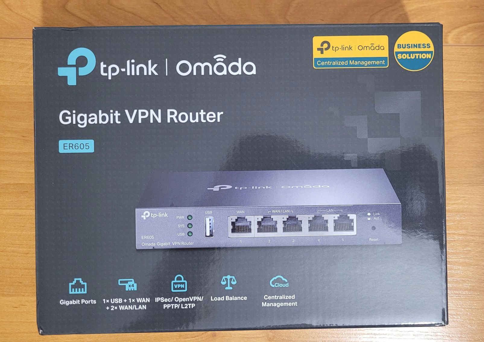 Router TP-Link Er605 ver. 2.0 Omada Vpn USB
