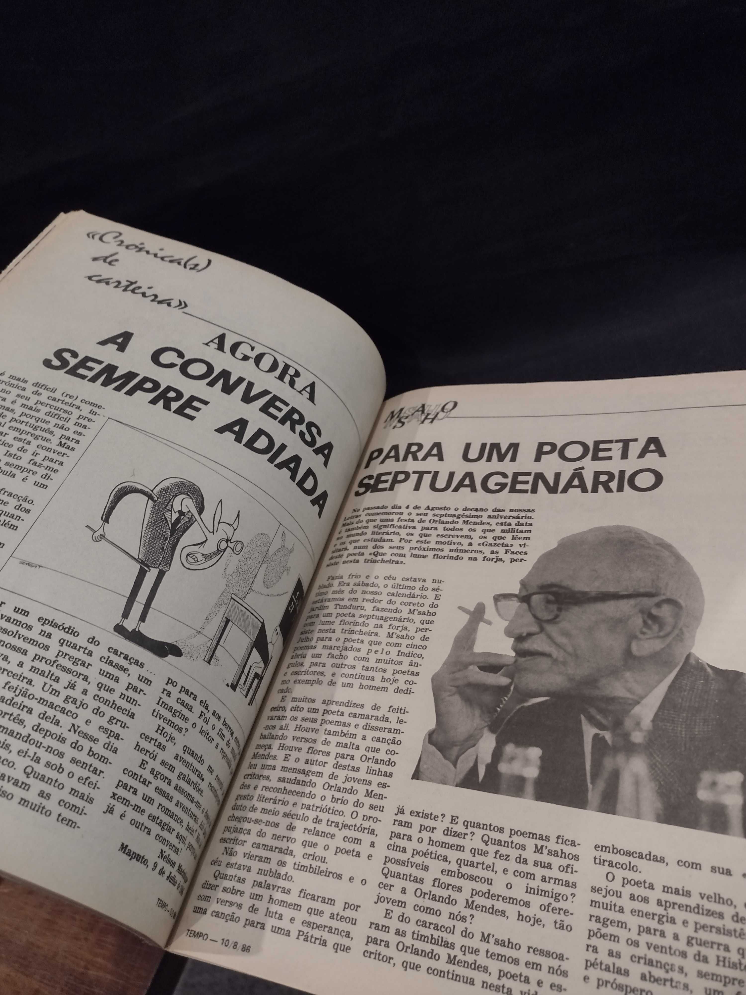 Revista Tempo OUA Unidade contra Apartheid