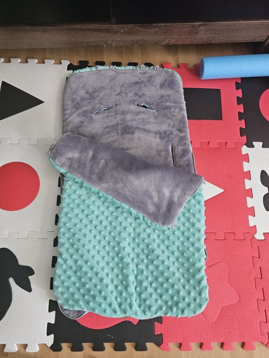 Śpiworek do wózka minky