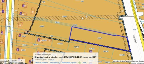 Działka w Sułkowicach z możliwością zabudowy mieszkaniowej