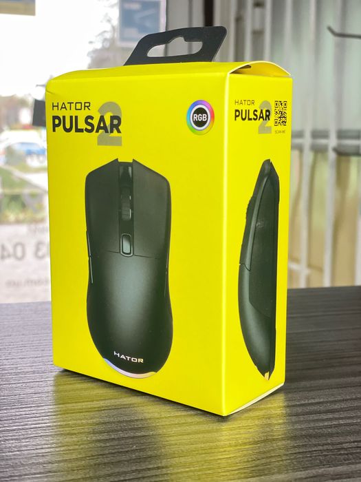Миша Hator Pulsar 2 Black (HTM-510) НОВИЙ