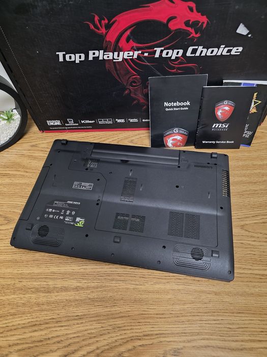 Большой 17,3"Игровой ноутбук MSI | Core i7 | GTX | 16 GB RAM | SSD
