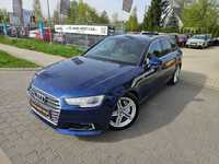 Audi A4 2.0 190Km Quattro S-Line Led Navi Radar Automat F1 Asystent Pasa