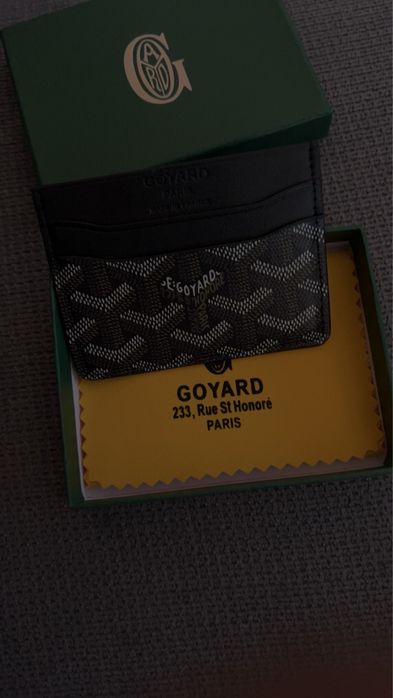 Porta cartões da goyard