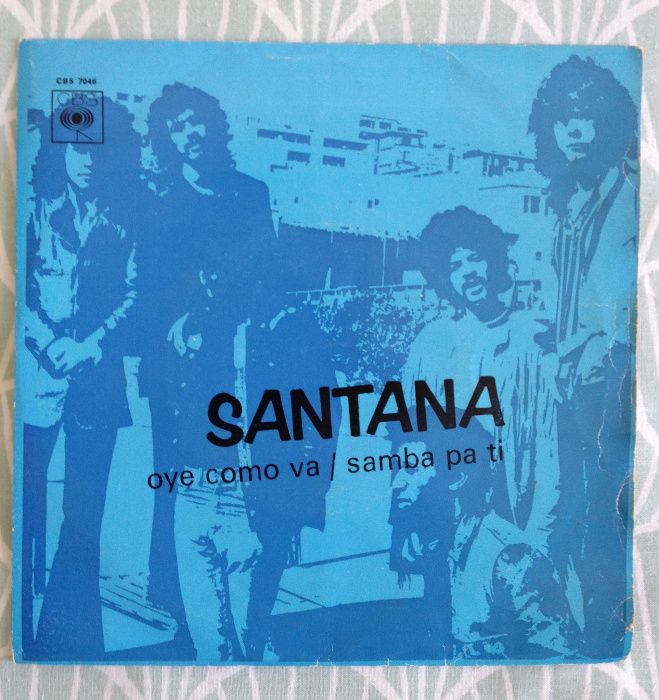 Disco Vinil "Santana ‎– Oye Como Va / Samba Pa Ti"