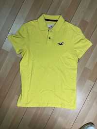 Polo amarelo Hollister