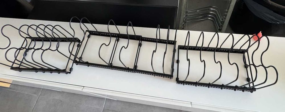 Expandable Pot Rack and Pan Organizer Rack (prateleira de cozinha)