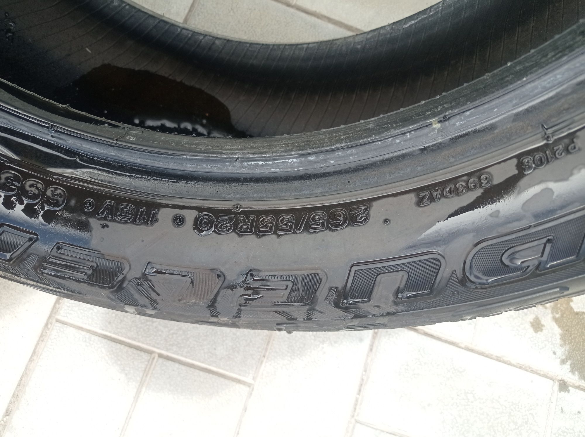 Продам резину BRIDGESTONE DUELER 265/55 R20