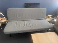 Ikea  NYHAMN Sofa 3-osobowa rozkładana z materacem piankowym 2 sztuki
