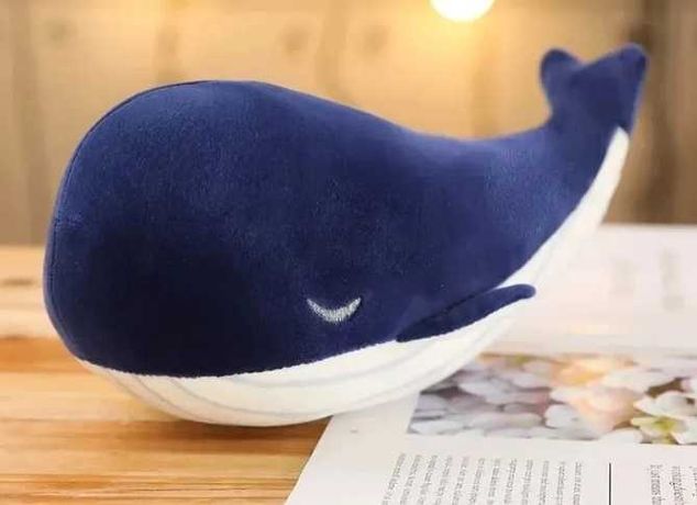 Мягкая игрушка Синий кит/ Мяка іграшка поні рибка кит 25см