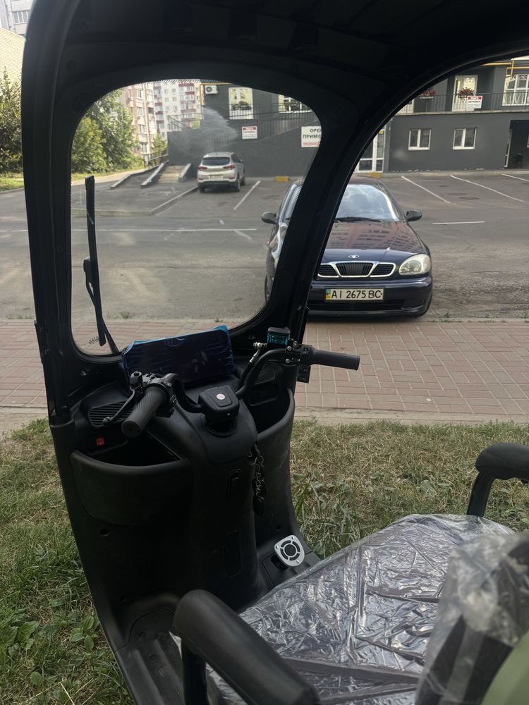 Електричний трицикл з дахом Corso Handy HD-65602 (800W, 72V/20Ah)