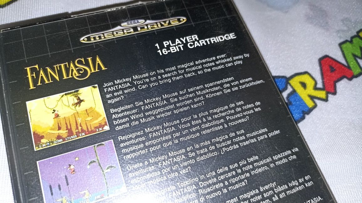 Fantasia Sega Mega Drive kompletna dla kolekcjonera możliwa zamiana