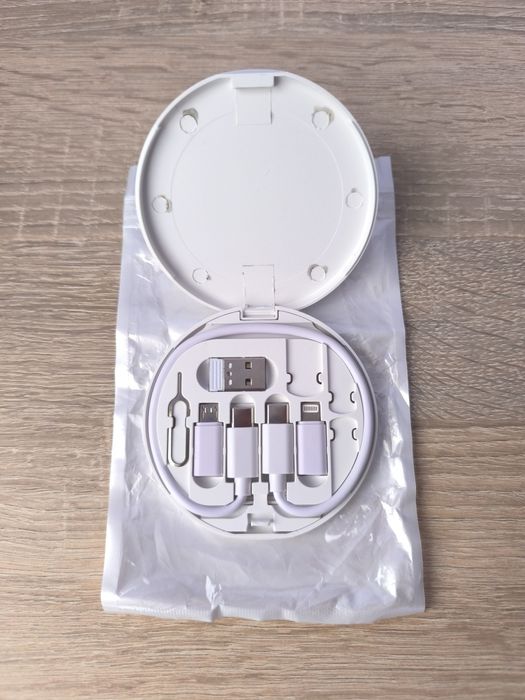 Zestaw Kabli USB C do iPhone i Xiaomi 60W Szybkie Ładowanie