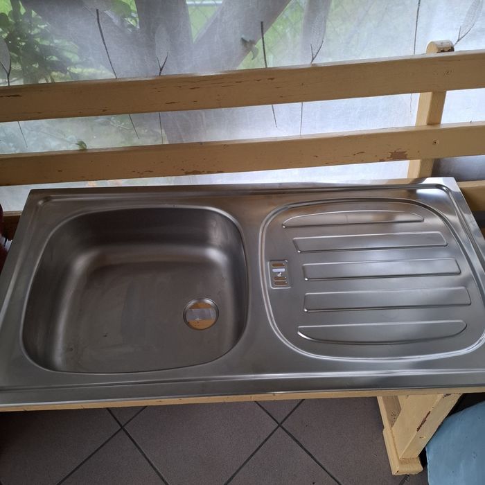 Zlewozmywak jednokomorowy z ociekaczem