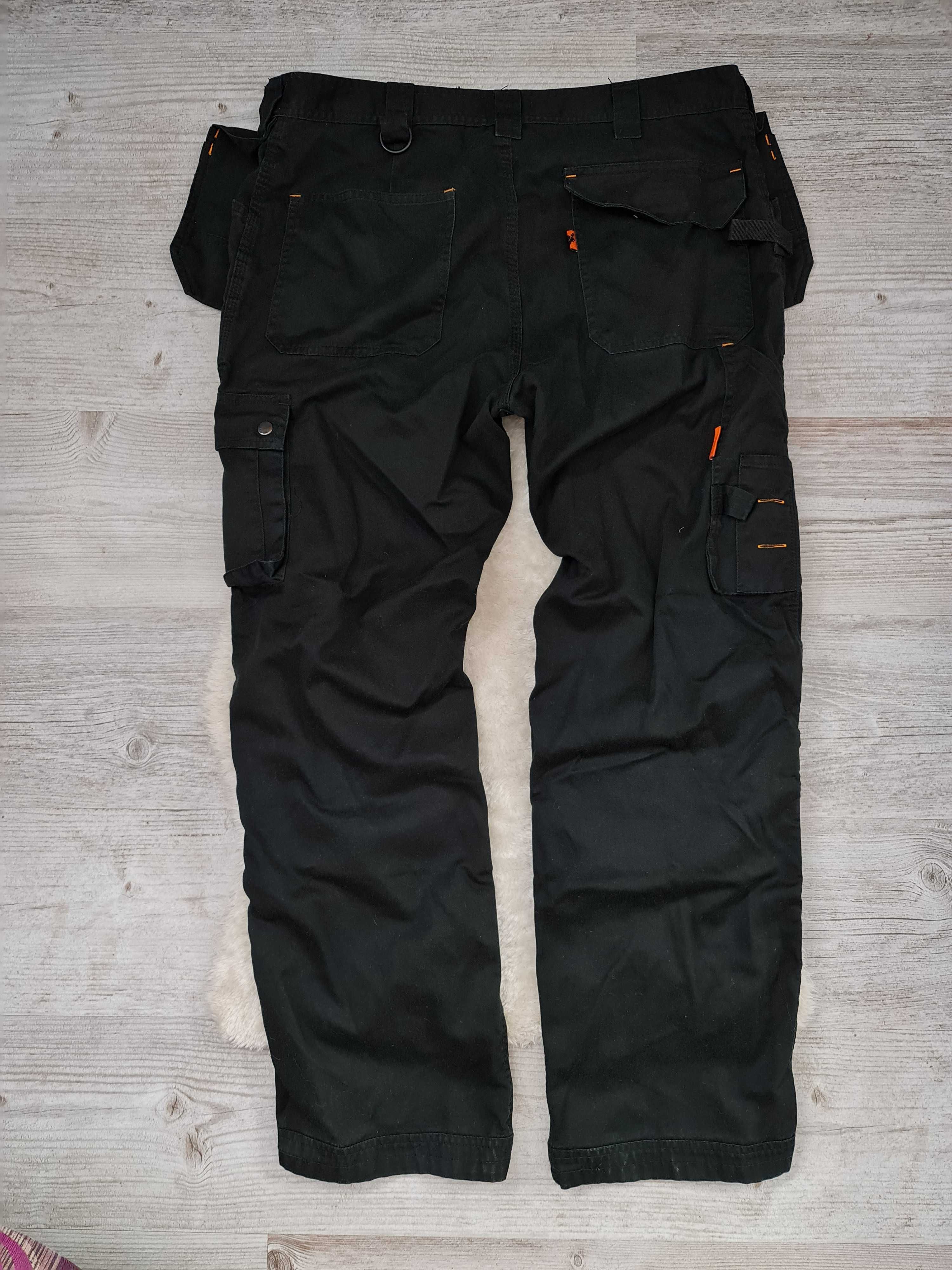 Spodnie Robocze Scruffs Czarne Rozmiar 38 / 32 M Oryginalne