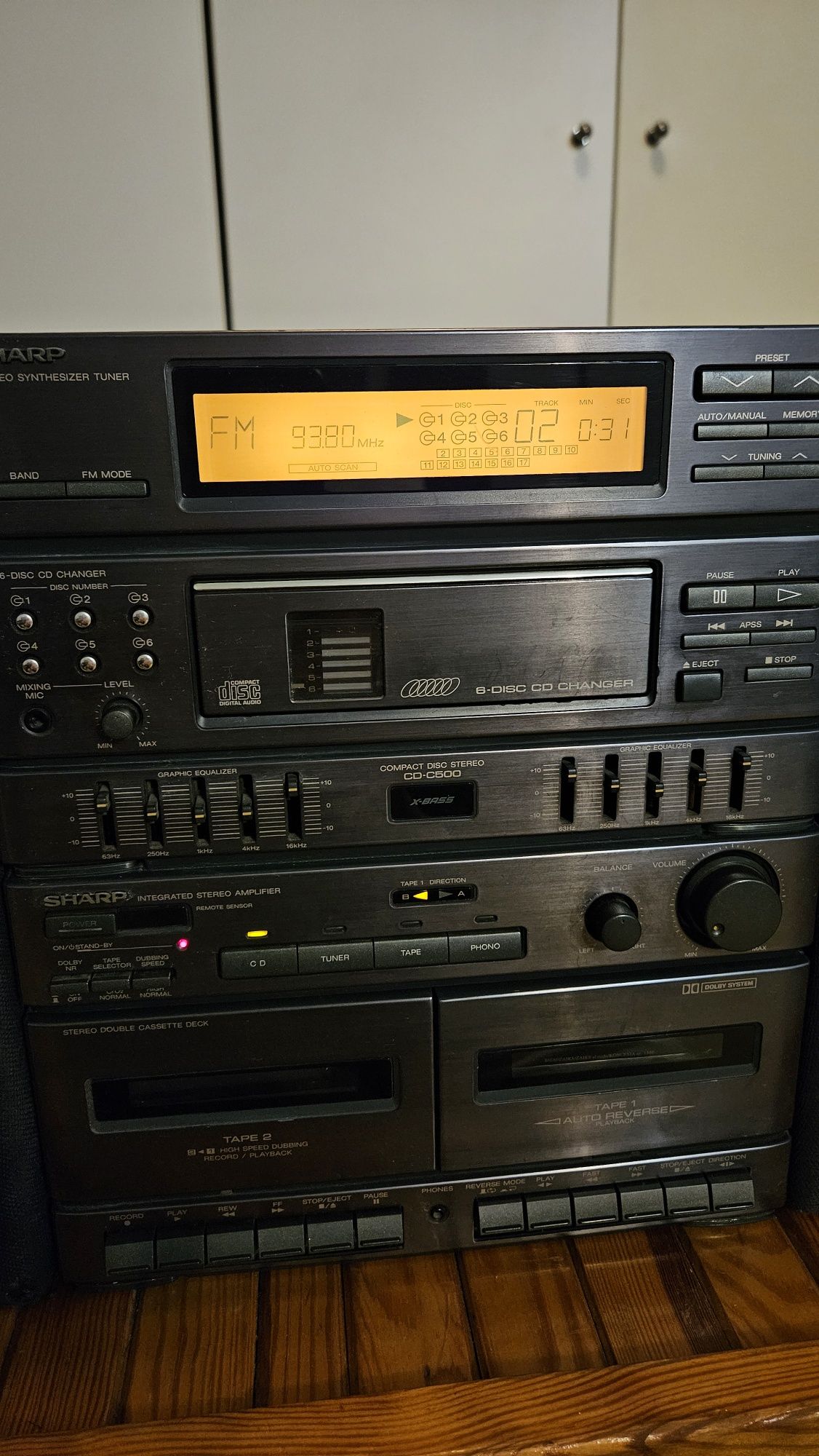Mini wieża z subwooferem Sharp CD-C500