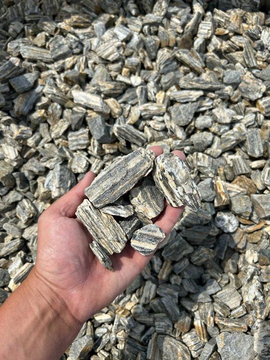 Kora Kamienna Płukana Gnejs Kamień Naturalny Opaska Rabata Ścieżka