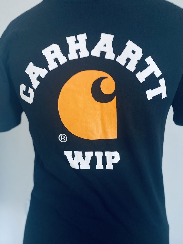 Carhartt koszulka T-Shirt  czarna  r. XS bawełna uniseks jak nowa