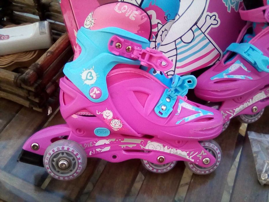 Patins em linha para menina