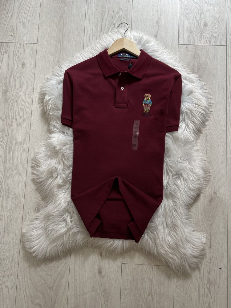 Нове бордове поло, футболка Polo by Ralph Lauren Bear, M