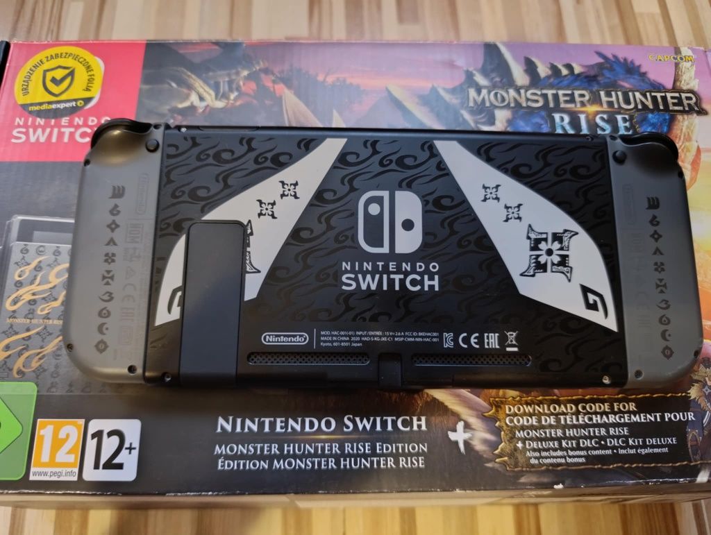 Konsola Nintendo switch monster Hunter edition