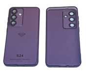 Plecki, Etui Slim Color do Samsung Galaxy S24 kolor: śliwkowy