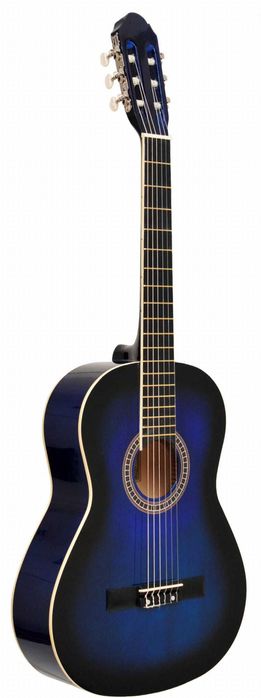 Gitara klasyczna Prima CG-1 4/4 Blue Burst +pokrowiec +tuner +3 kostki
