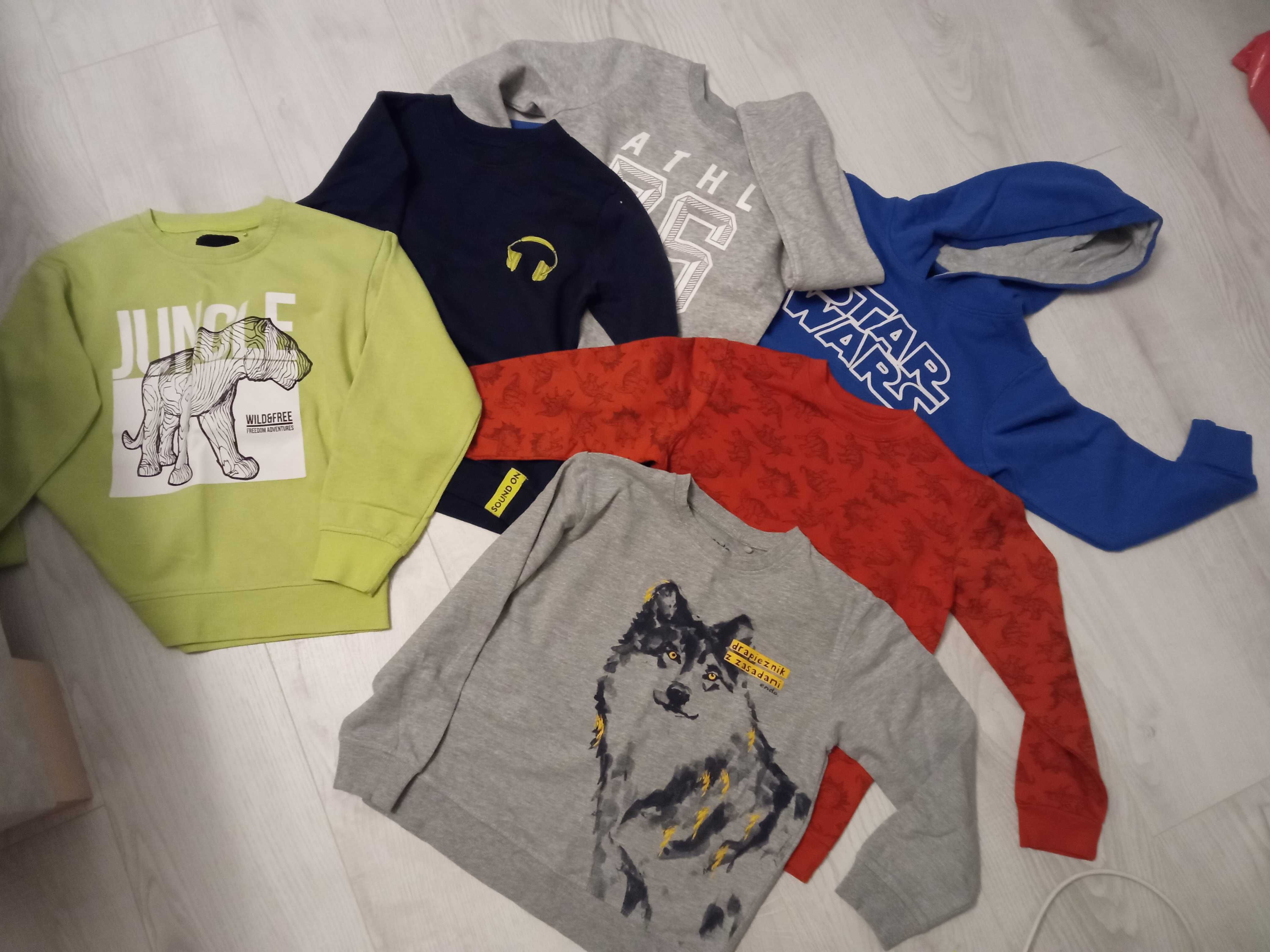 6 x bluza dla chłopca 128