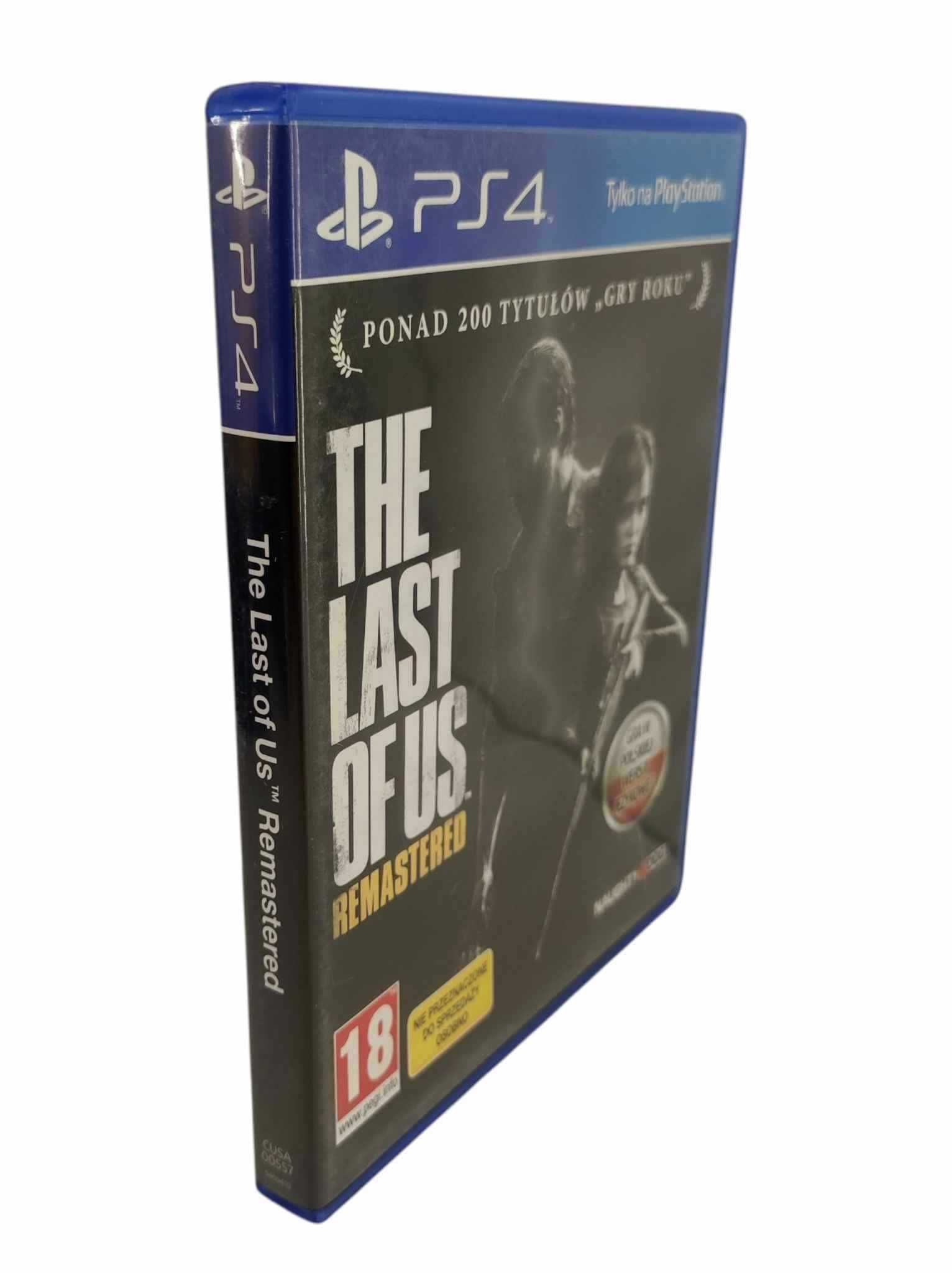 gra the last of us remastered ps4