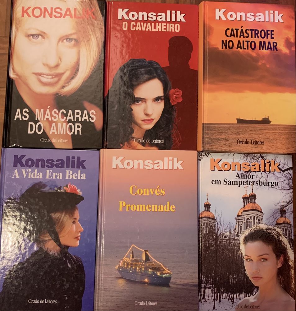 Livros Konsalik 2