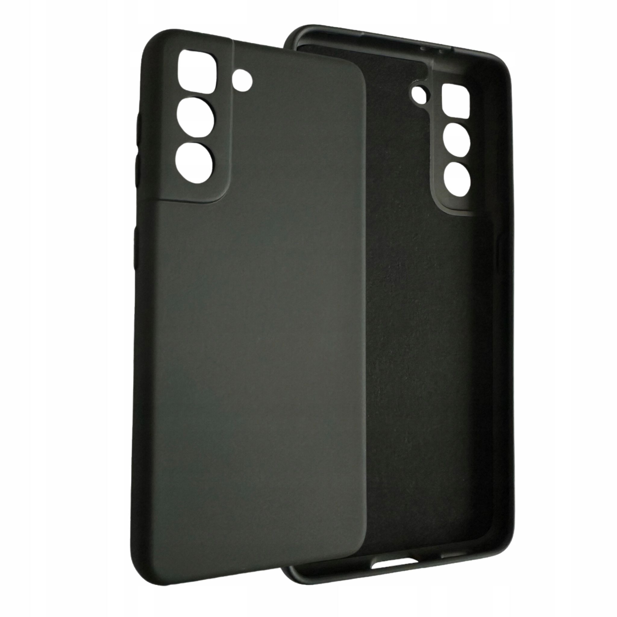 Etui do Galaxy S21 Liquid Silicone case cover obudowa + mikrofibra