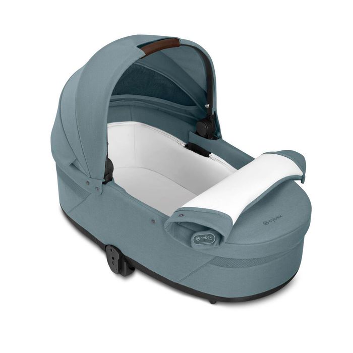 Alcofa Cybex Cot S Lux — Stormy Blue, em ótimo estado