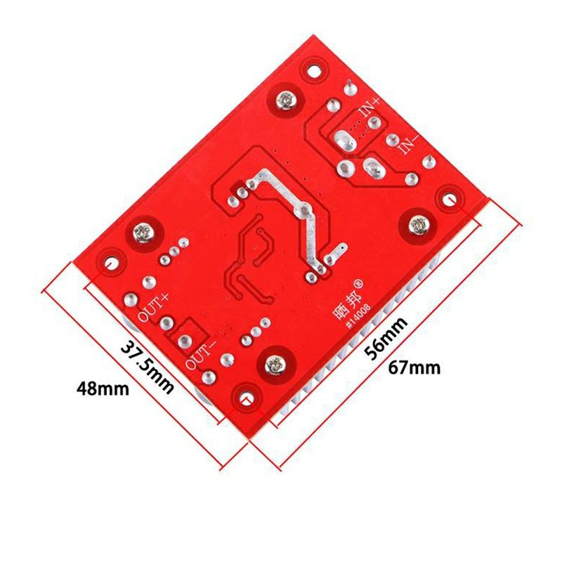 DC DC 400W 15A 8-60V повышающий преобразователь постоянного напряжения