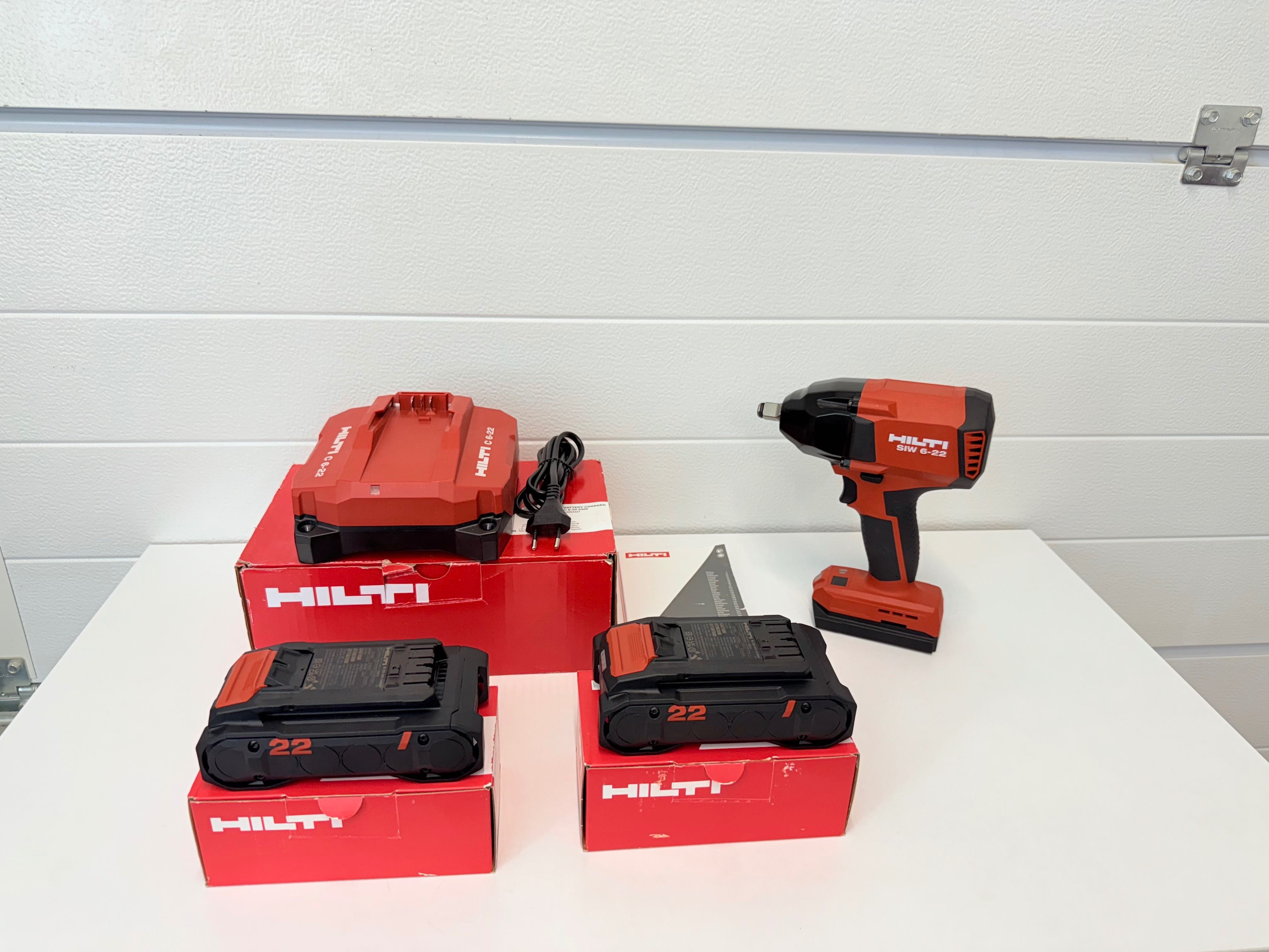 HILTI NURON zakrętarka z udarem HILTI SIW 6-22 2xAKU wysyłka gratis