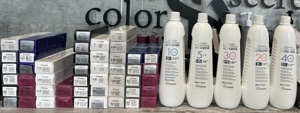 Фарба та окисники від Framesi