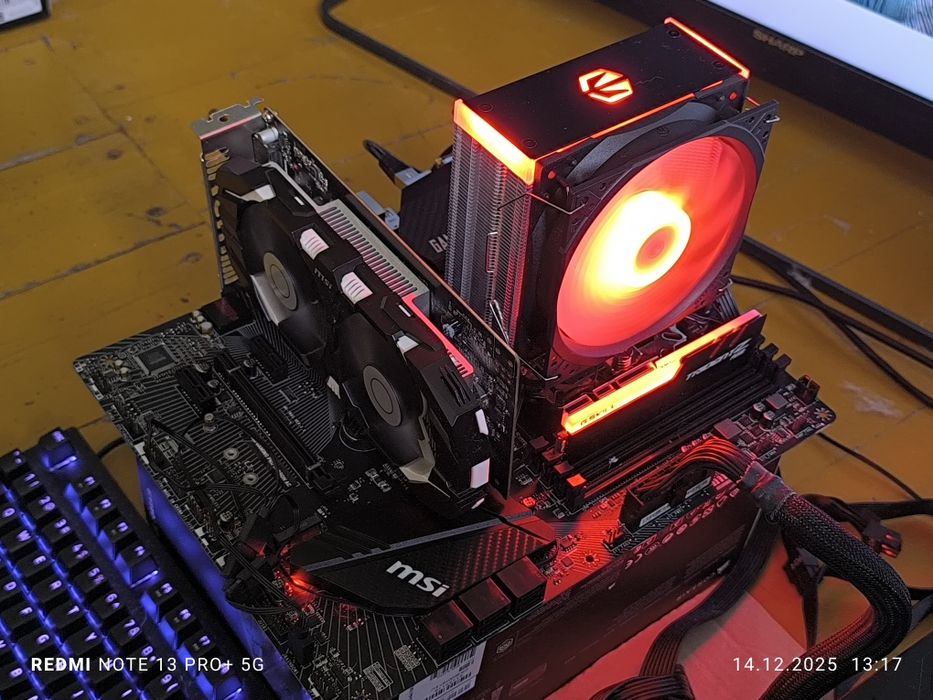 MSI B450 Gaming + Ryzen  3600 + 8GB RAM + NVMe 500 + Fera 5 + Win10