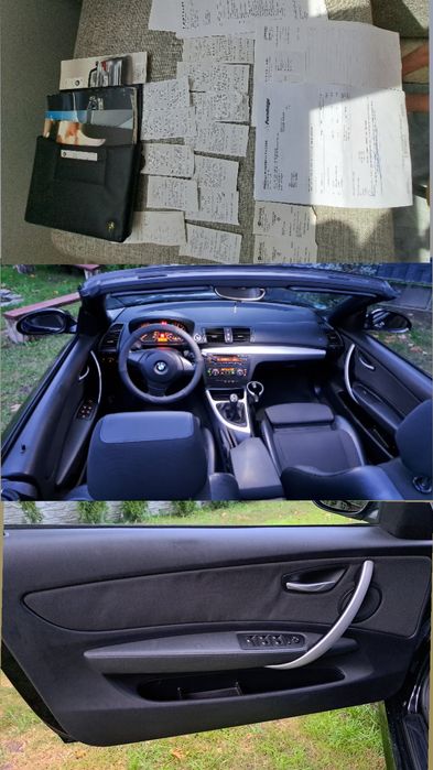 Bmw E87 Seria 1 Cabrio 2.0 Alu 18  Skóra LED Parcktronik Doinwestowane