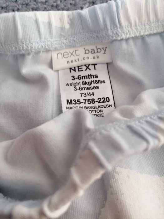 Legginsy niemowlęce 62/68