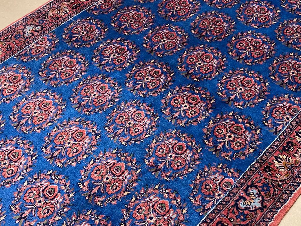 Kaszmirowy perski dywan Bidjar Takab 185 # 110 Ręcznie tkany z Iranu