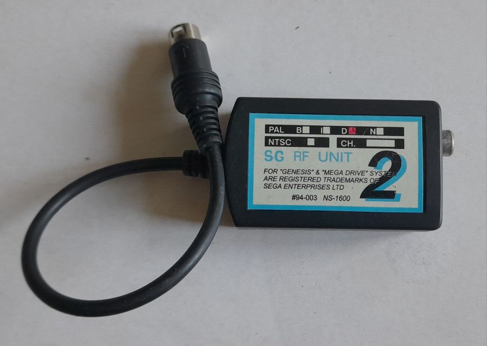RF модулятор для игровой приставки Sega.
