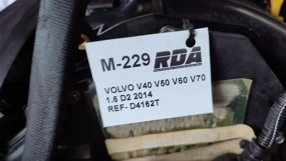 M229 Motor Volvo V40 V50 V60 V70 1.6 D2 Ref- D4162T