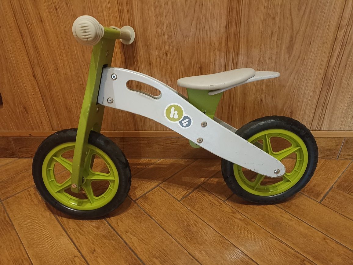 Rower rowerek biegowy drewniany dla dziecka