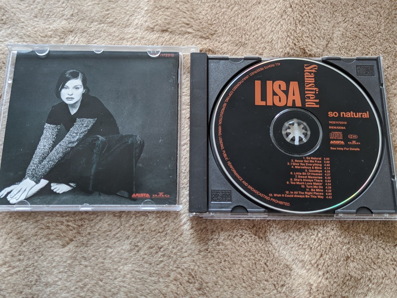Фирменный CD Lisa Stansfield - So Natural