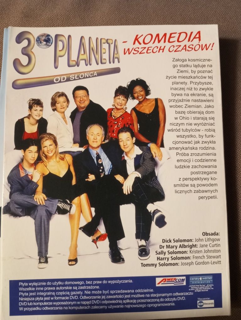 Seriale DVD Przyjaciele Trzecia planeta od słońca