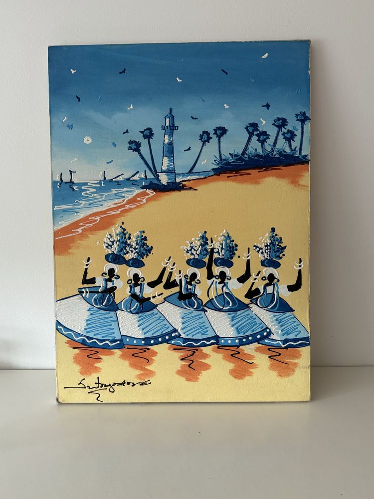 Pintura em tela original Salvador Bahia