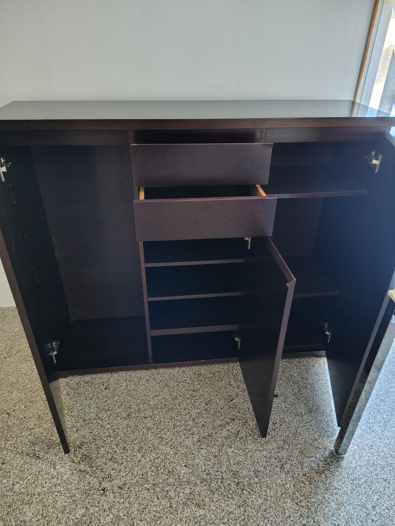 Comoda móvel sala alta qualidade 12 parteleiras