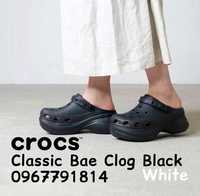 Crocs Classic Bae Clog Женские кроксы бае на платформе