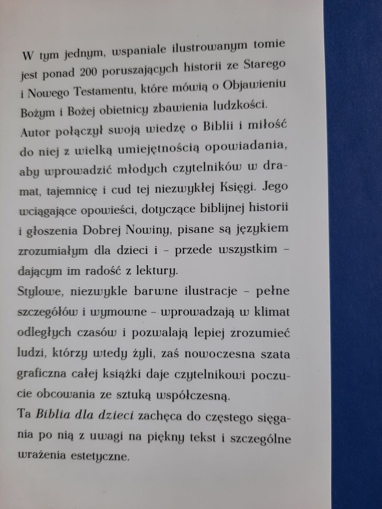 Biblia dla dzieci.