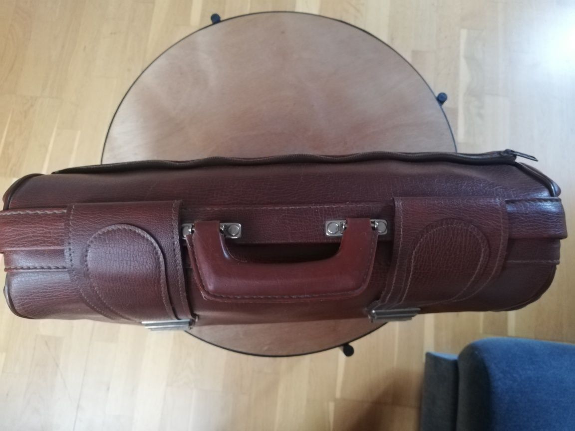 PRL retro  vintage walizka neseser torba